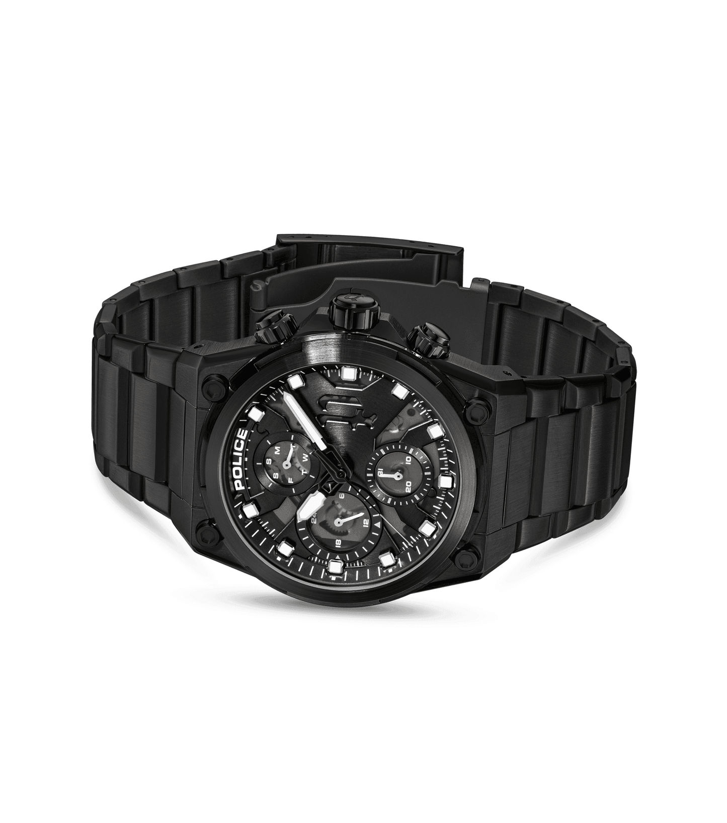 Police Airflow PEWGK2239106 Herren • Chronograph • IP-Schwarz Edelstahlarmband, Bild 6
