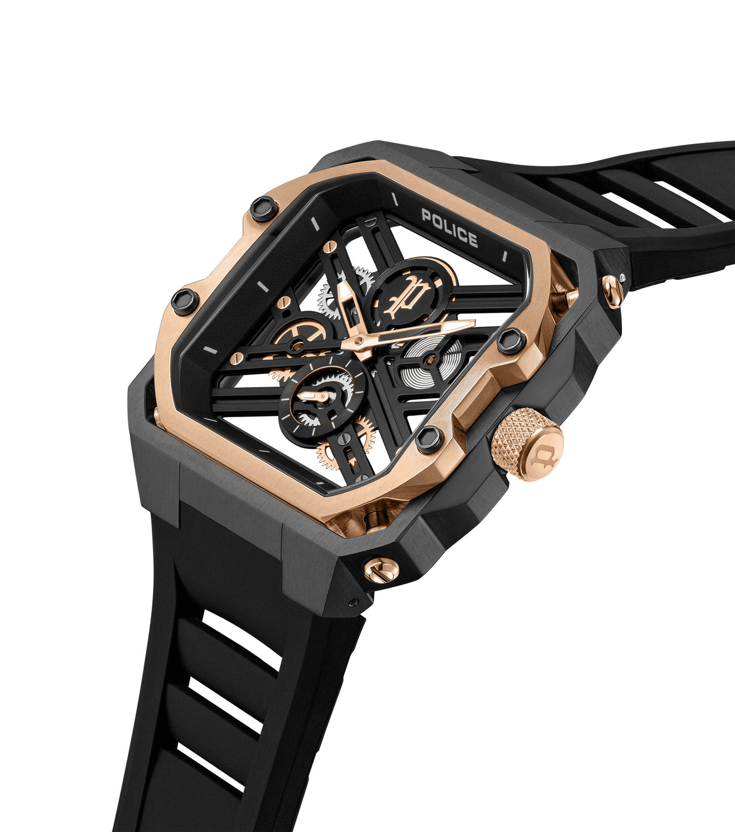 Police Disruptor PEWGM0072002 Herrenuhr Gunmetalgrau • Ionenplattiertes Metallgehäuse • Zweizeigerwerk, Bild 2