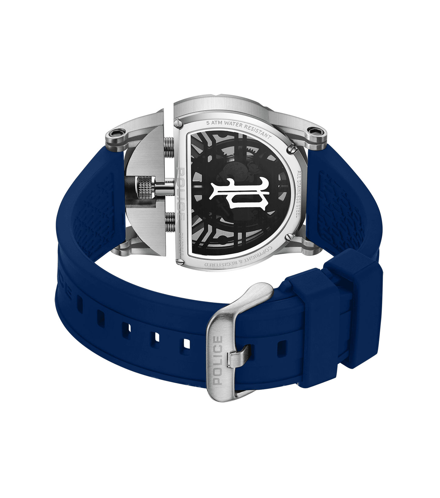 Police Daintree 2.0 PEWGM0081509 Herrenuhr Blau • Silikon-Armband • 5 ATM Wasserdichtigkeit, Bild 3