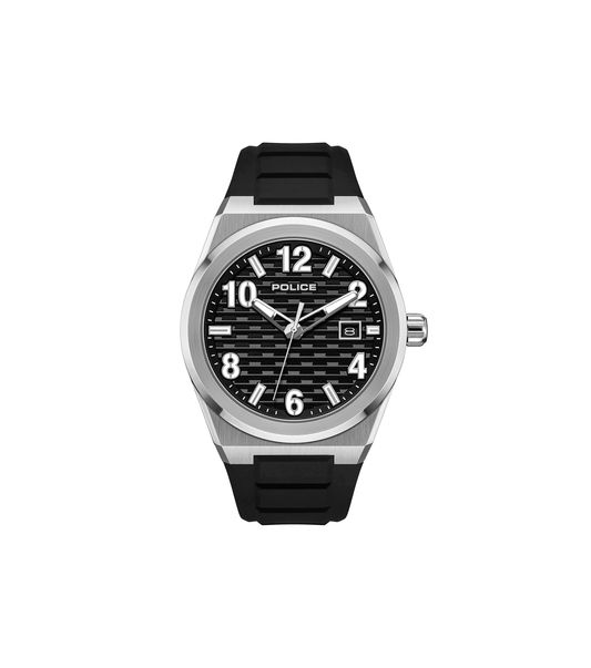 Police Preike PEWGN0000201 Herren Armbanduhr Schwarz • Edelstahlgehäuse • Urbanes Design