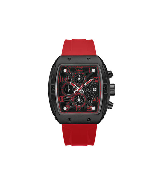 Police Coswig PEWGO0063105 Herrenuhr Schwarz • Mineralglas • Quarz-Chronograph