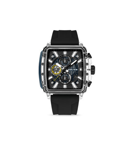 Police Clout Octet PEWGO00776X0 Herrenuhr Schwarz • Quarz-Chronograph • 8 austauschbare Armbänder, Bild 4