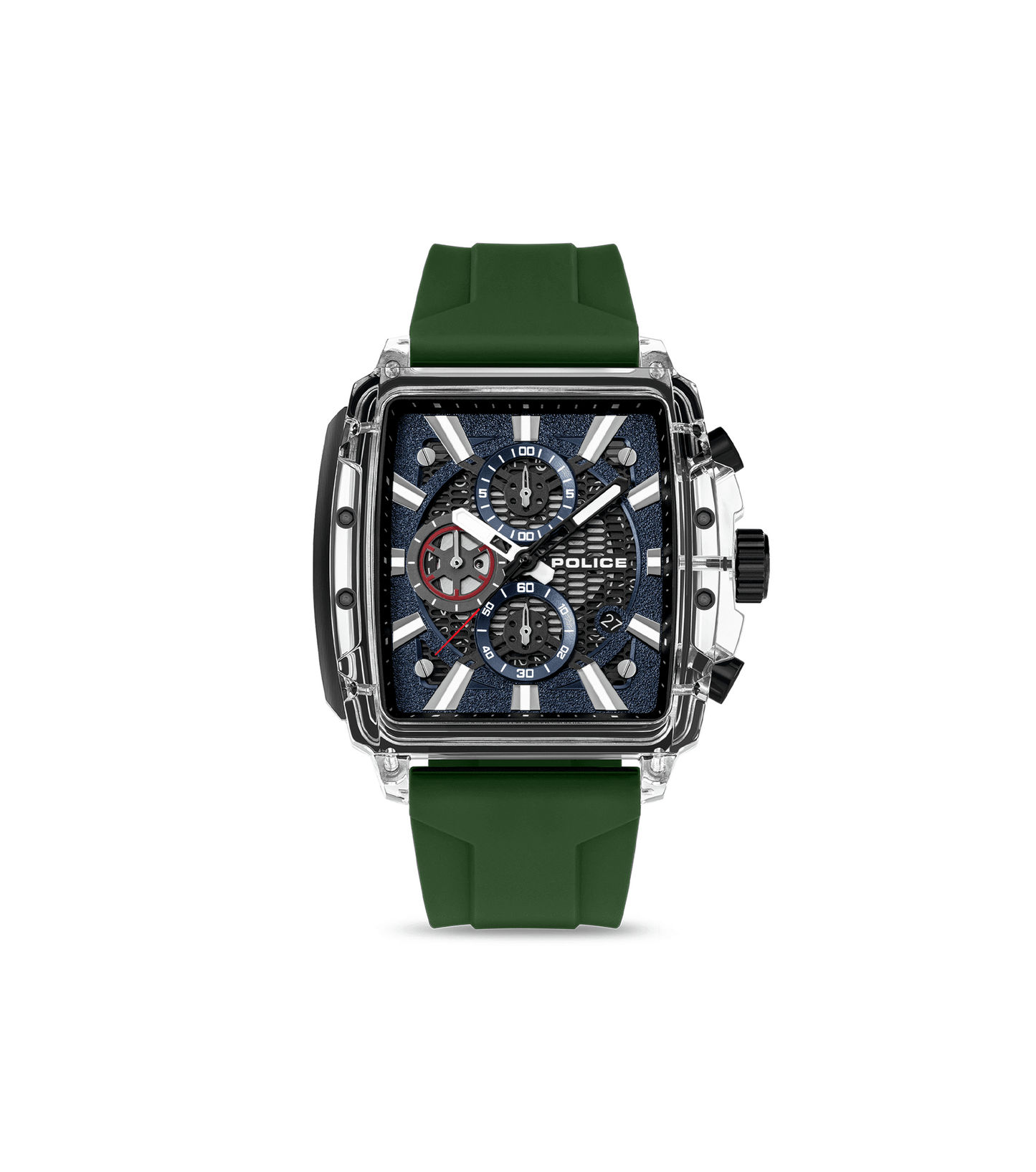 Police Clout Octet PEWGO00776X1 Herrenuhr Transparent • Quarz-Chronograph • 8 austauschbare Armbänder, Bild 14