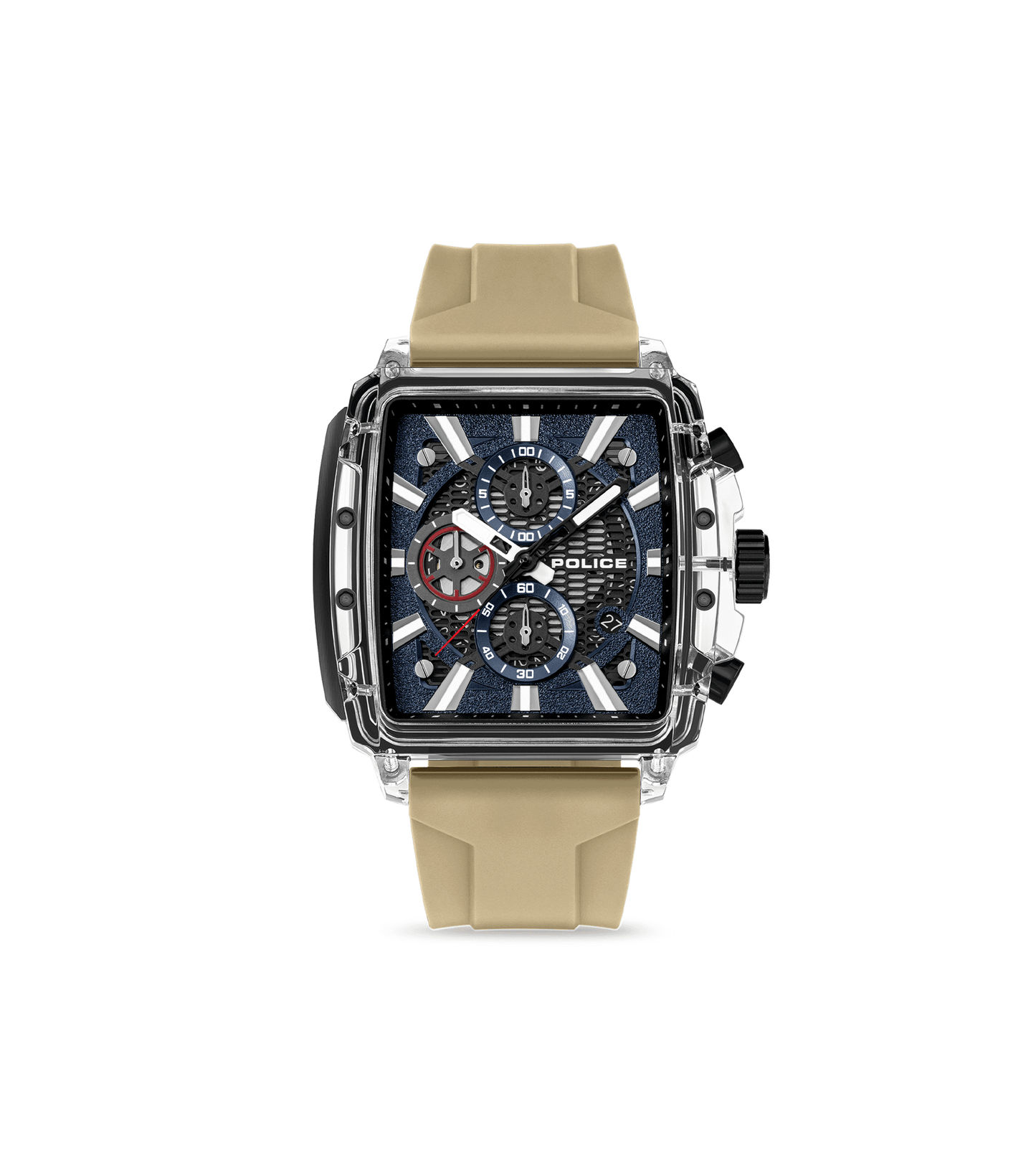 Police Clout Octet PEWGO00776X1 Herrenuhr Transparent • Quarz-Chronograph • 8 austauschbare Armbänder, Bild 17