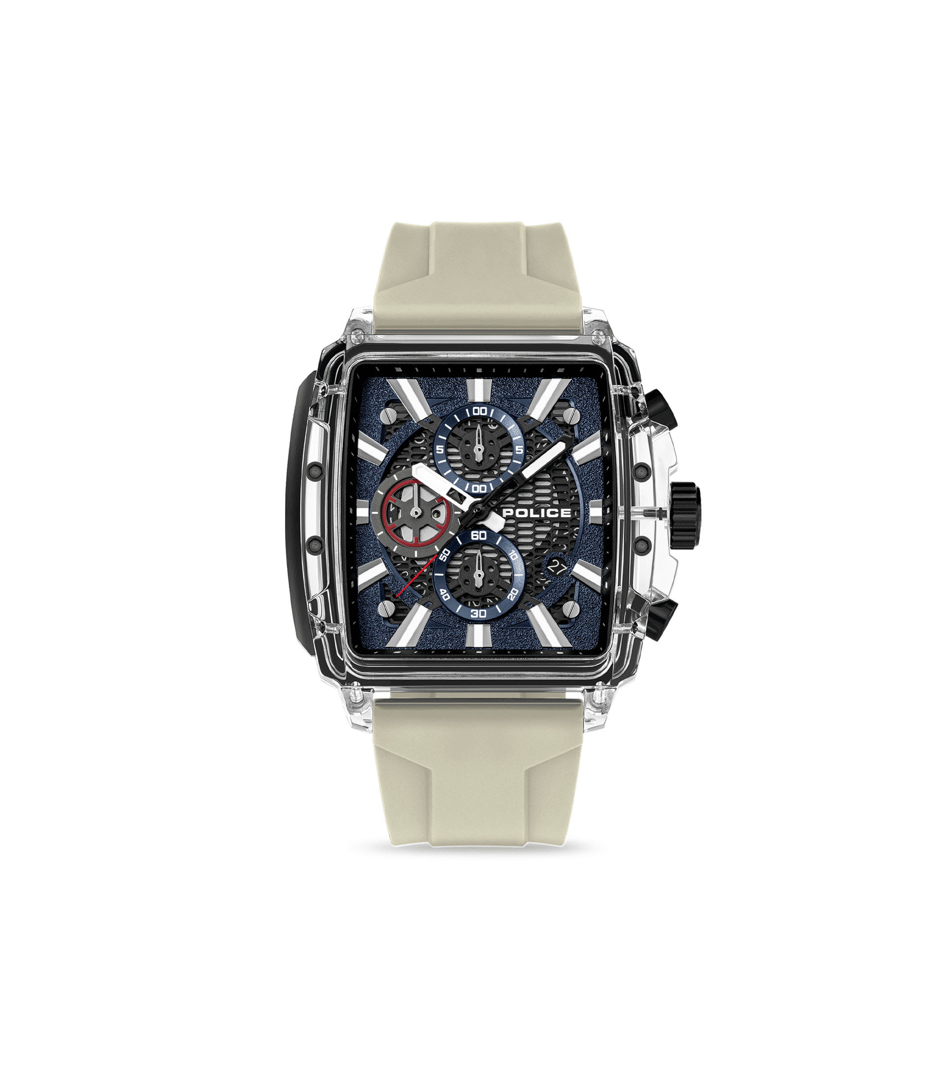 Police Clout Octet PEWGO00776X1 Herrenuhr Transparent • Quarz-Chronograph • 8 austauschbare Armbänder, Bild 26