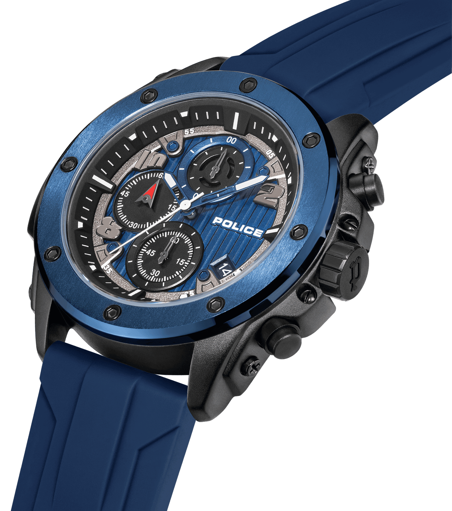 Police Clout Orb PEWGO00777X0 Herrenuhr Transparent • Chronograph • Austauschbare Armbänder, Bild 15