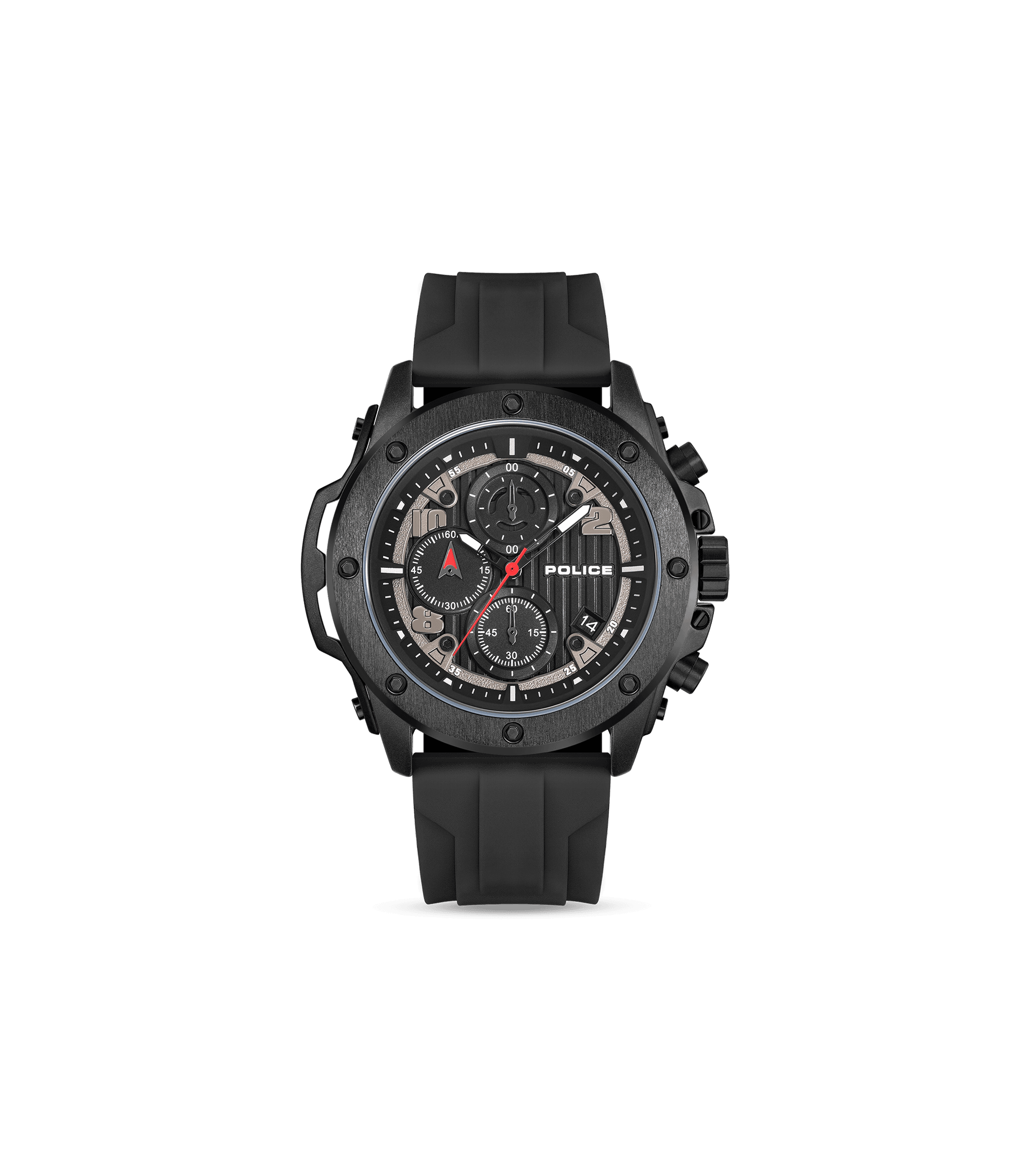 Police Clout Orb PEWGO00777X1 Herrenuhr Blau • Chronograph • Austauschbare Armbänder, Bild 4