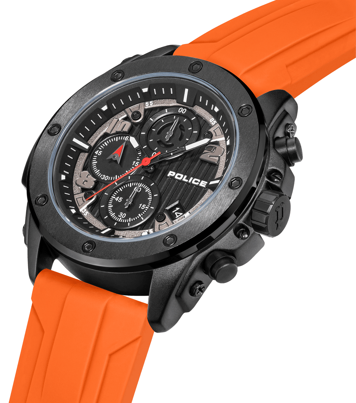 Police Clout Orb PEWGO00777X1 Herrenuhr Blau • Chronograph • Austauschbare Armbänder, Bild 12