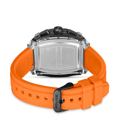 Police Clout Tank PEWGO00778X2 Herrenuhr Schwarz • Quarz-Chronograph • Set mit 4 Armbändern, Bild 7
