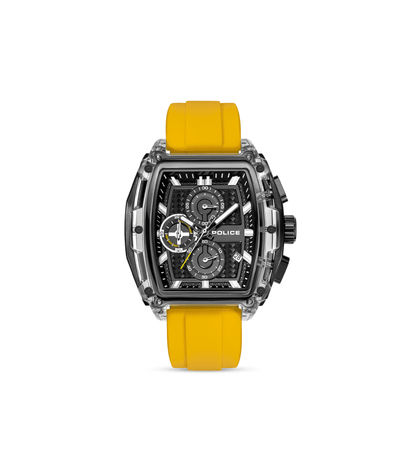 Police Clout Tank PEWGO00778X2 Herrenuhr Schwarz • Quarz-Chronograph • Set mit 4 Armbändern, Bild 11