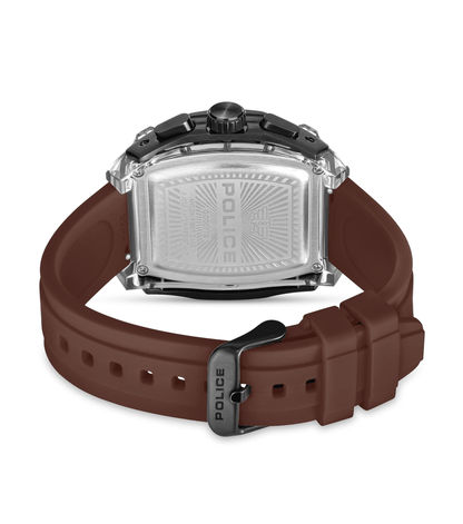 Police Clout Tank PEWGO00778X3 Herrenuhr Schwarz • Chronograph Set • 4 Wechselarmbänder, Bild 7