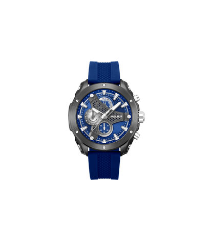 Police Wyvern PEWGO0093002 Herrenuhr Blau • Quarz-Chronograph • Edelstahlgehäuse