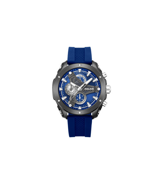 Police Wyvern PEWGO0093002 Herrenuhr Blau • Quarz-Chronograph • Edelstahlgehäuse