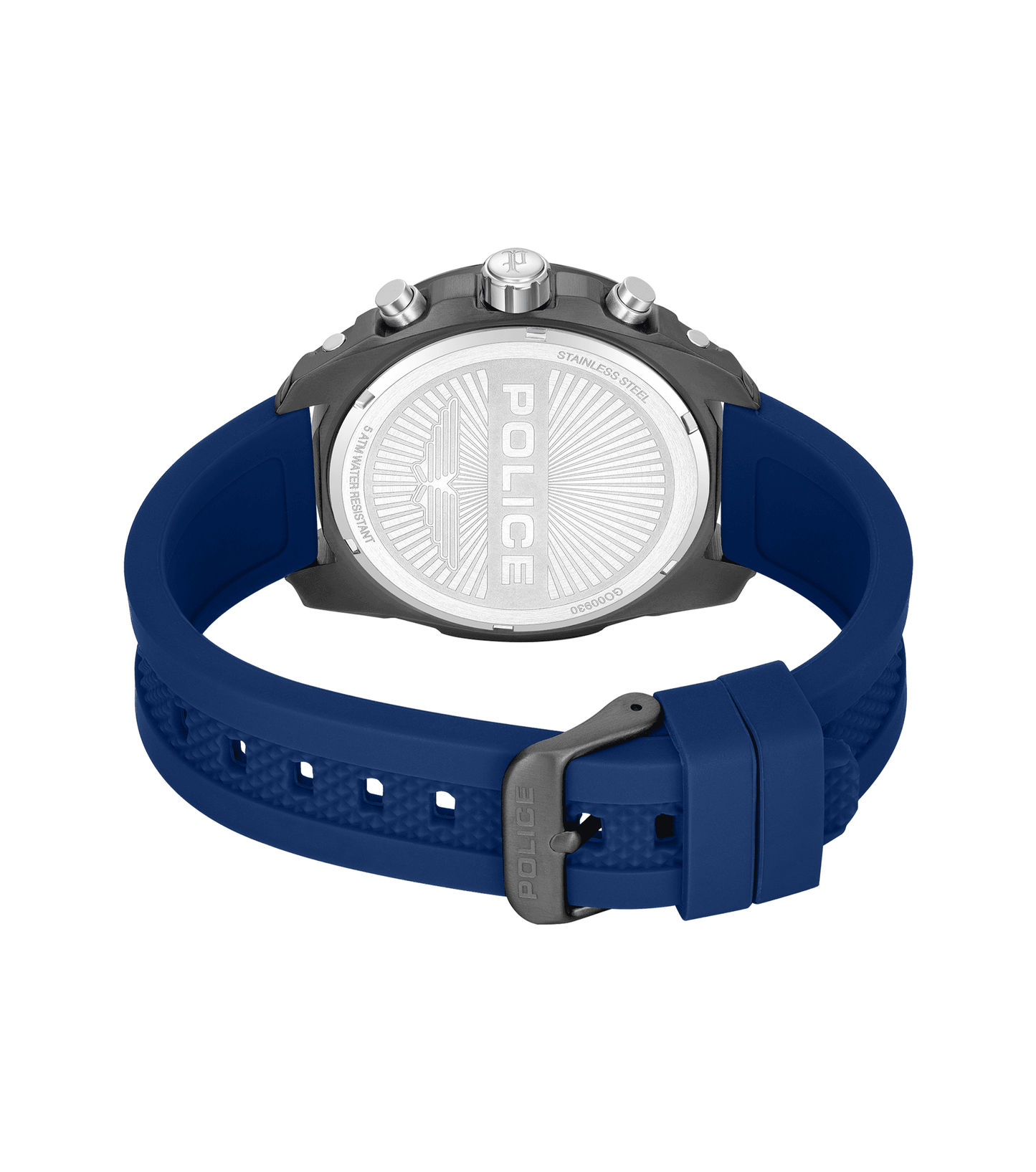Police Wyvern PEWGO0093002 Herrenuhr Blau • Quarz-Chronograph • Edelstahlgehäuse, Bild 3