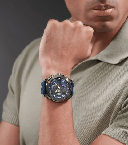 Police Wyvern PEWGO0093002 Herrenuhr Blau • Quarz-Chronograph • Edelstahlgehäuse, Bild 5
