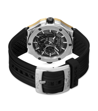 Police DUAL PEWGQ0081901 Herrenuhr Schwarz • Zwei Zifferblätter • Multifunktion, Bild 7