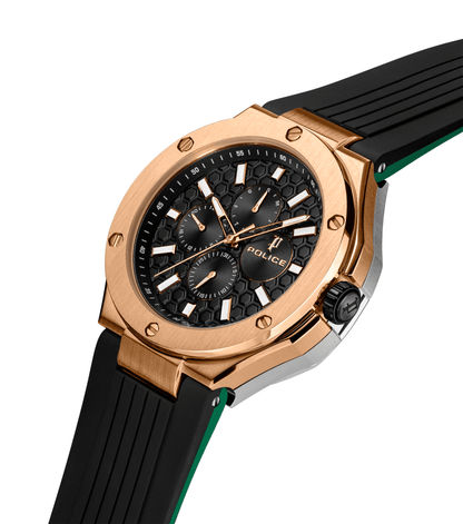 Police DUAL PEWGQ0081902 Herrenuhr Mehrfarbig • Zwei Zifferblätter • Roségold-IP-Beschichtung, Bild 6