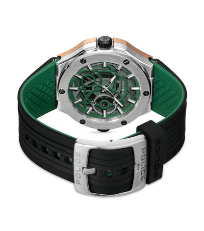 Police DUAL PEWGQ0081902 Herrenuhr Mehrfarbig • Zwei Zifferblätter • Roségold-IP-Beschichtung, Bild 7