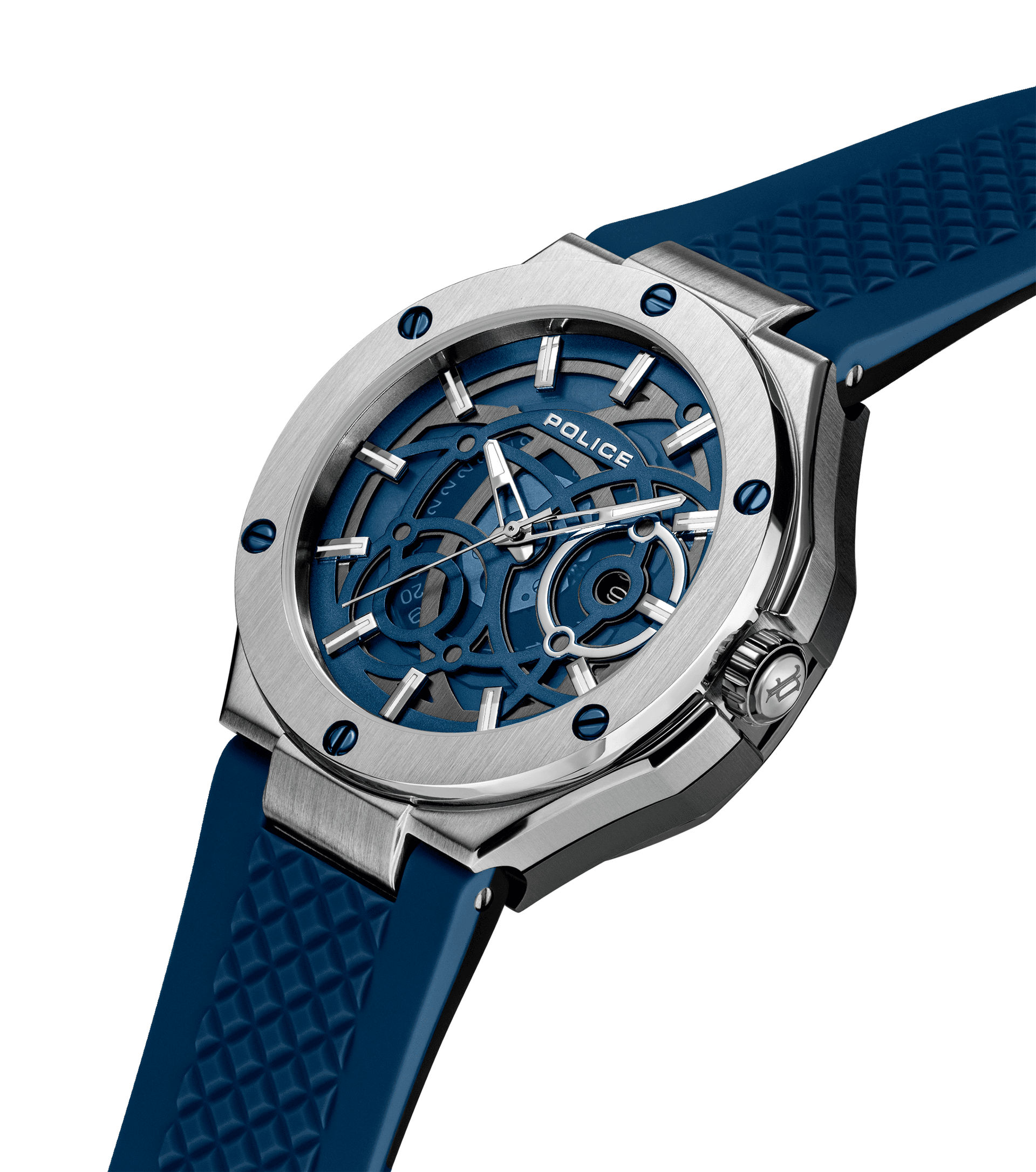 Police DUAL PEWGQ0081903 Herrenuhr Mehrfarbig • Zwei Zifferblätter • Multifunktion, Bild 2