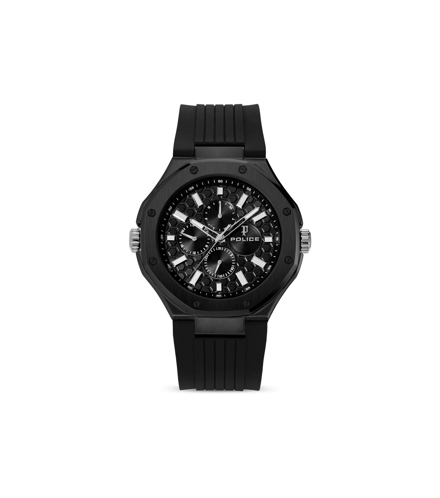 Police DUAL PEWGQ0081903 Herrenuhr Mehrfarbig • Zwei Zifferblätter • Multifunktion, Bild 5