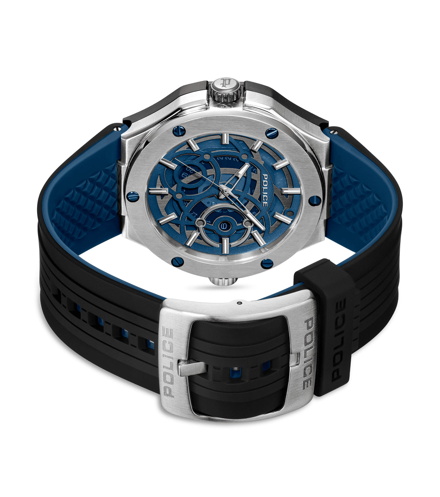 Police DUAL PEWGQ0081903 Herrenuhr Mehrfarbig • Zwei Zifferblätter • Multifunktion, Bild 7