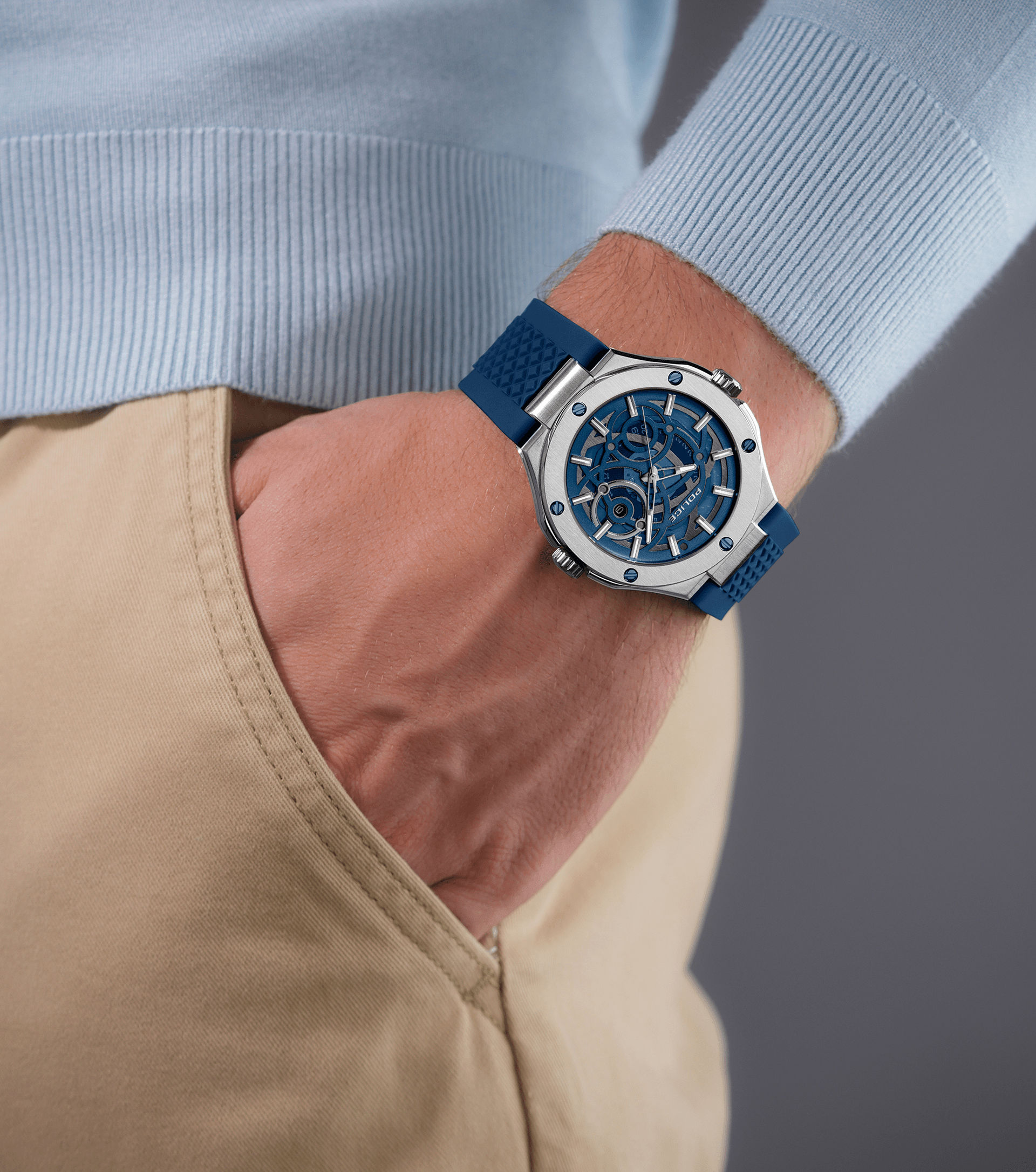 Police DUAL PEWGQ0081903 Herrenuhr Mehrfarbig • Zwei Zifferblätter • Multifunktion, Bild 10