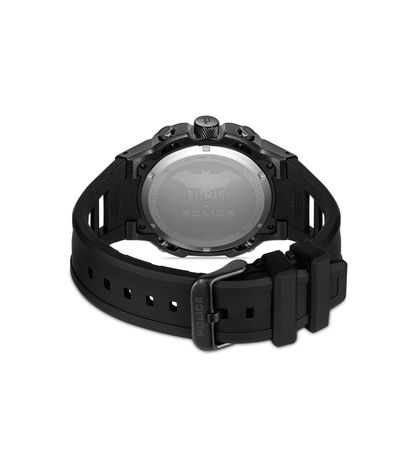 Police Crusader PEWGQ0089901-SET Herrenuhr Schwarz • Batman Multifunction-Chronograph • Silikonarmband, Bild 3