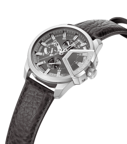 Police Underlined PEWJF0005703 Herrenuhr Braun • Multifunktionswerk • Edelstahlgehäuse, Bild 2