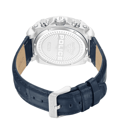 Police Norwood PEWJF0021901 Herrenuhr Blau • Dual-Time-Funktion • Transparentes Zifferblatt, Bild 3