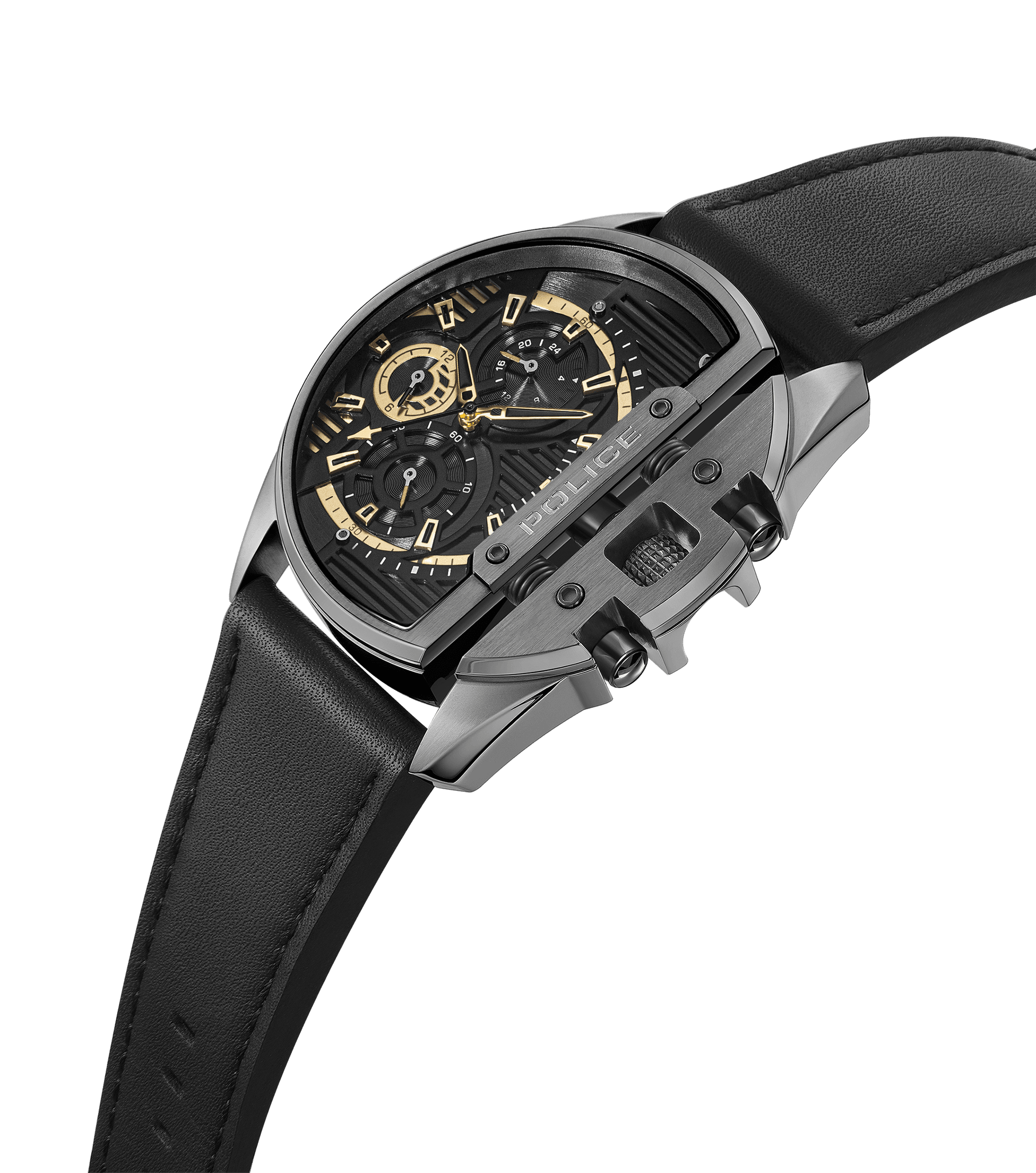 Police Daintree PEWJF2203601M Herrenuhr Schwarz • Chronograph Multifunktion • 5 ATM Wasserdicht, Bild 2