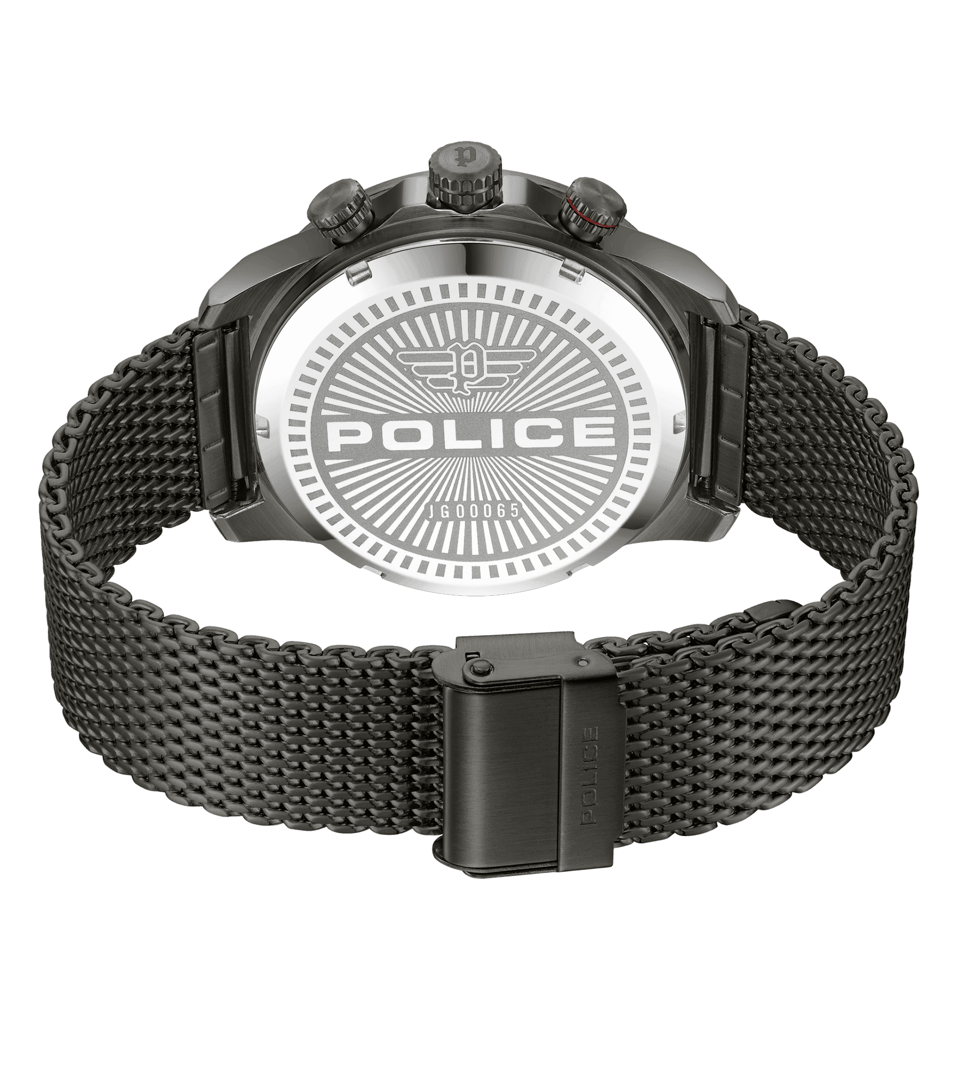 Police Rotorcrom PEWJG0006503 Herrenuhr Gunmetal • Mechatronisches Werk • Chronograph-Anzeige, Bild 3