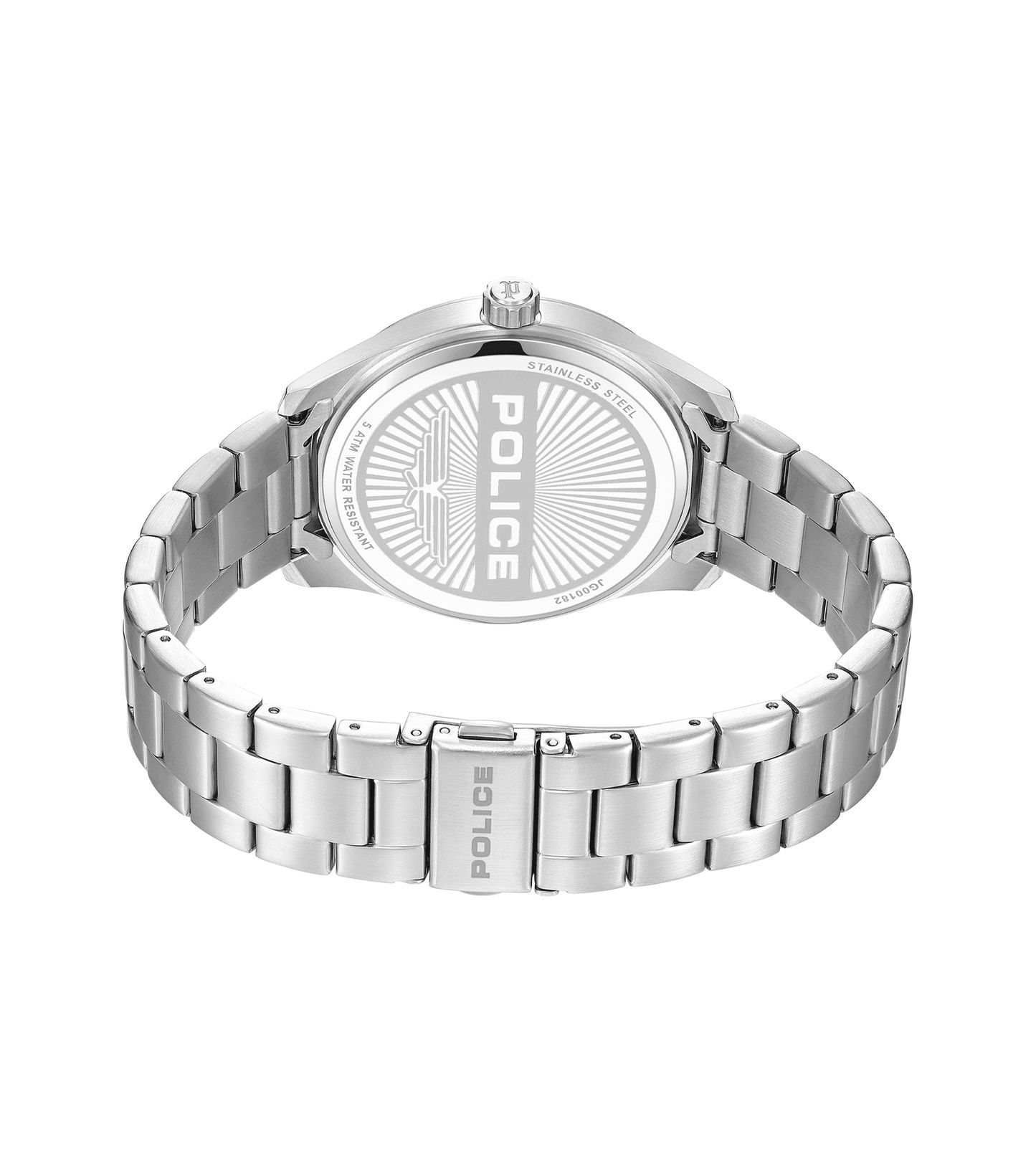 Police Grille PEWJG0018204 Herrenuhr Grün • Dunkelgrünes Sonnenschliff-Zifferblatt • Industrielles Edelstahl-Design, Bild 3