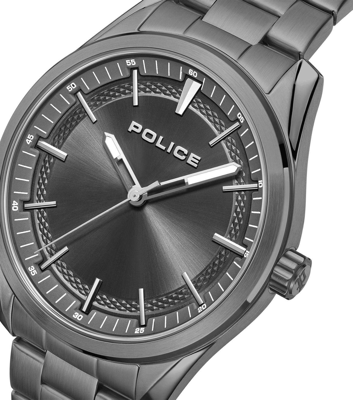 Police Grille PEWJG0018206 Herrenuhr Grau • Ion-beschichtetes Edelstahlgehäuse • 5 ATM Wasserschutz, Bild 4