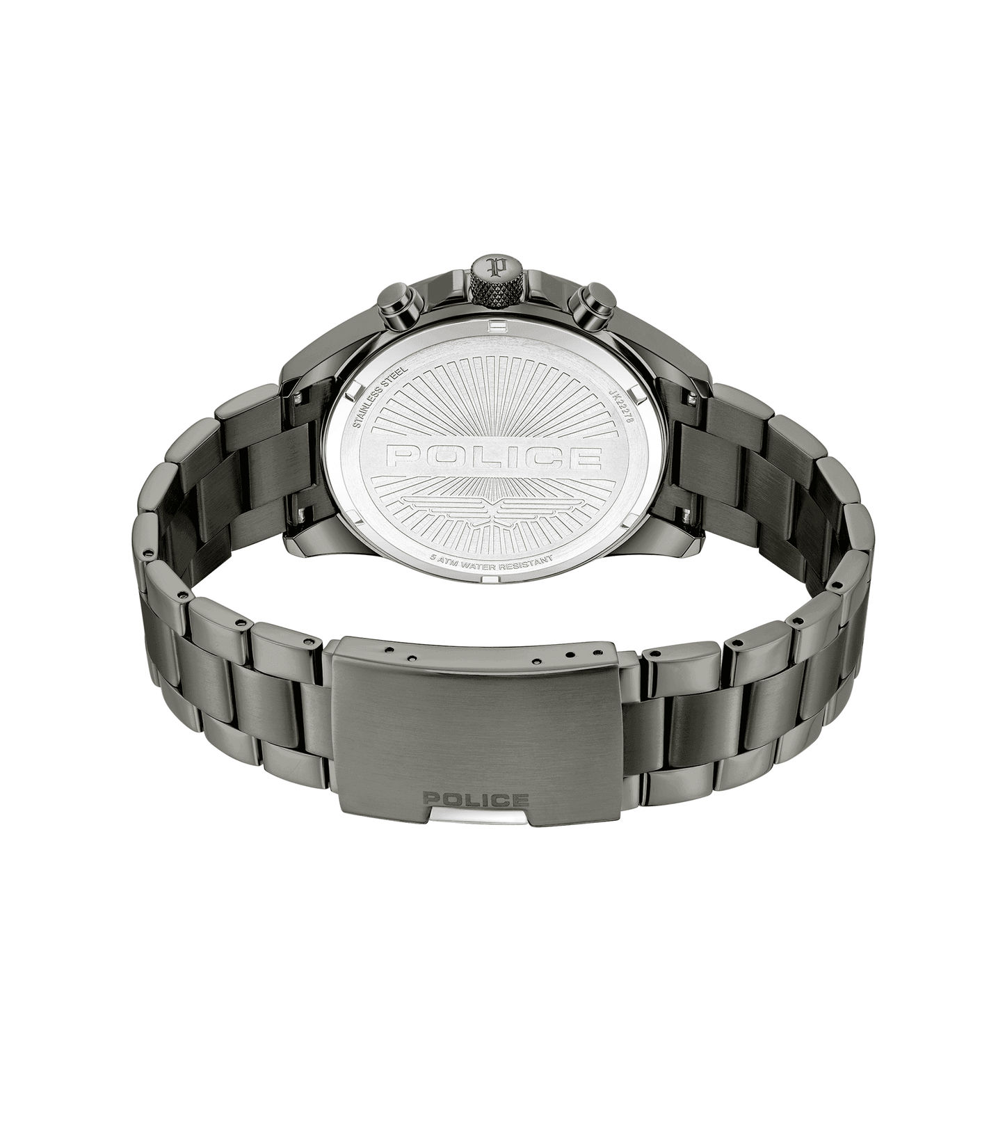 Police Malawi PEWJK2227808 Herrenuhr Anthrazit • Multifunction • Ionenplattiertes Gehäuse, Bild 3