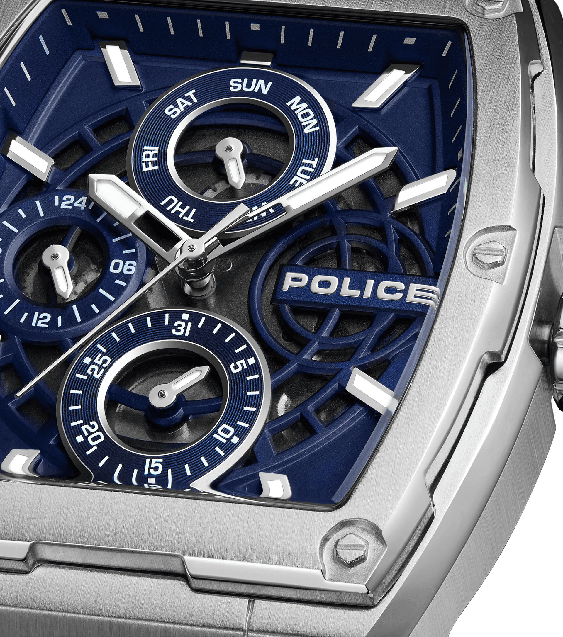 Police Creed PEWJQ0004502 Herren • Multifunktionsuhr • 5 ATM Wasserdicht, Bild 4