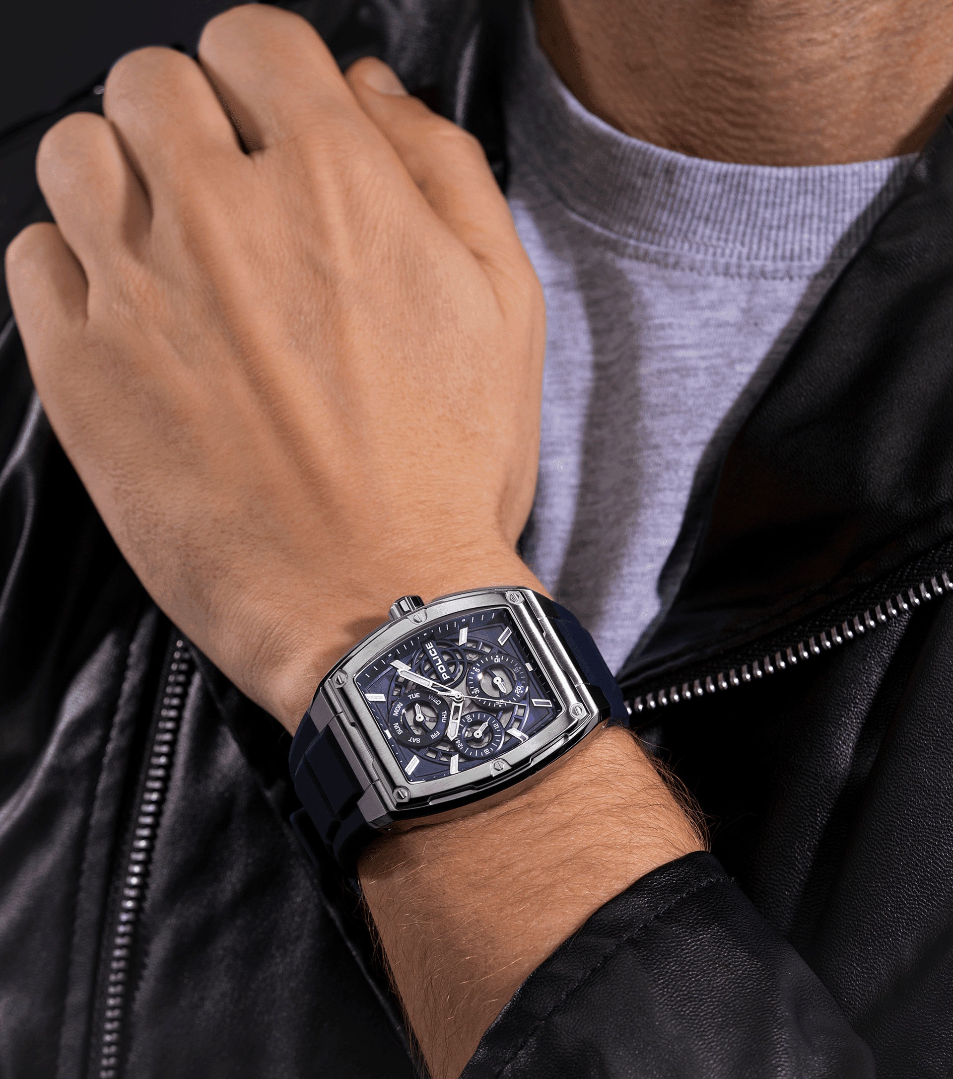 Police Creed PEWJQ0004502 Herren • Multifunktionsuhr • 5 ATM Wasserdicht, Bild 5