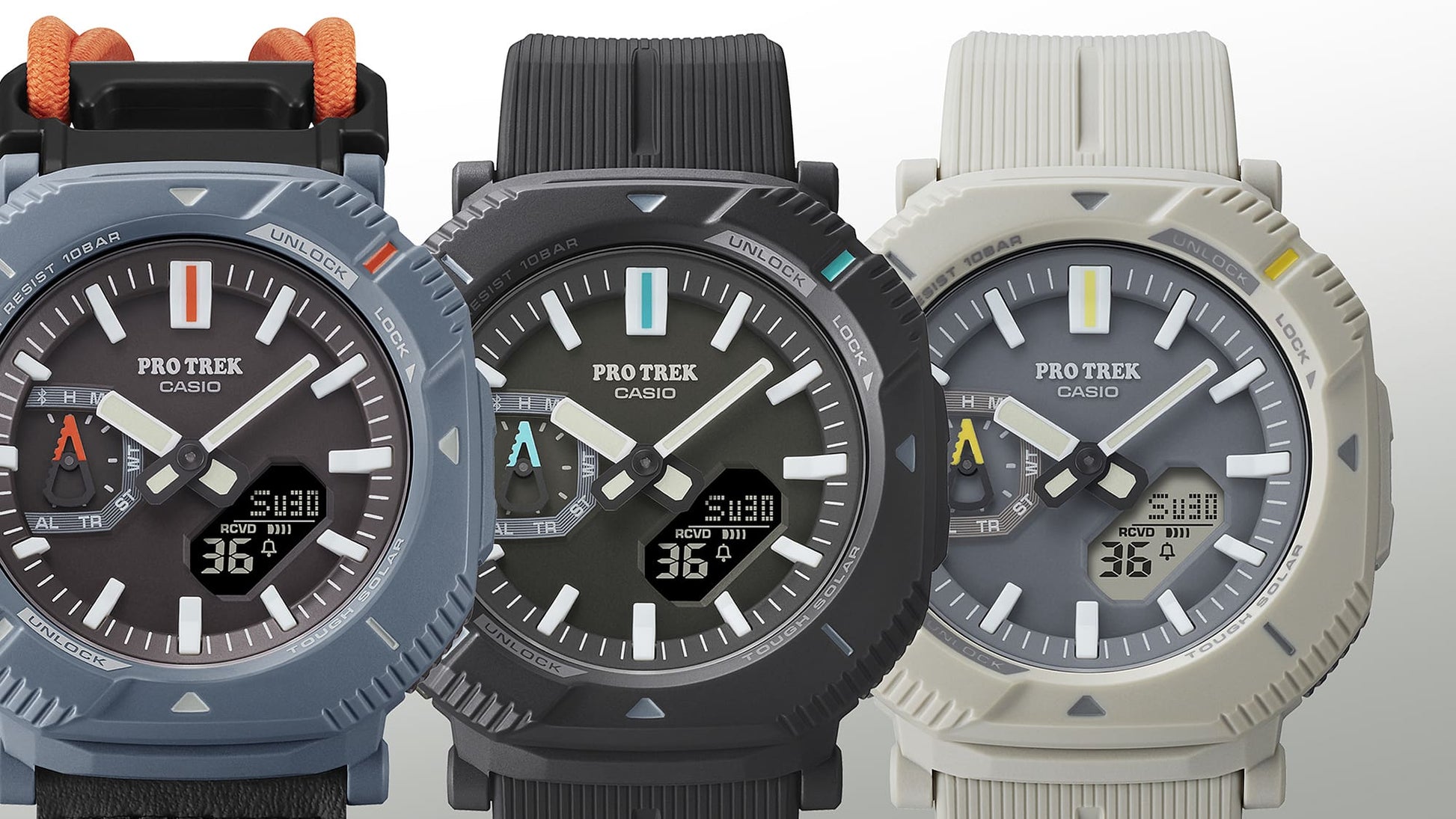 Casio Pro Trek PRJ-B001-1ER Herrenuhr • Tough Solar & Bluetooth • Drehbare Schutzlünette, Bild 11
