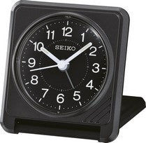 Seiko QHT015K Orologio da Viaggio • Illuminazione LumiBrite • Sveglia Progressiva con Funzione Snooze