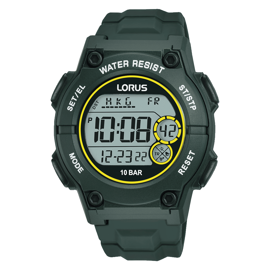 Lorus Digital R2333PX9 Herrenuhr • Digitales Quarzwerk • 10 BAR Wasserdicht