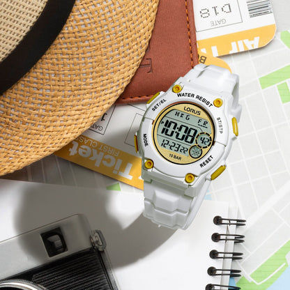 Lorus R2337PX9 Herrenuhr Digital Chronograph • EL-Beleuchtung • 10 BAR Wasserdicht, Bild 2