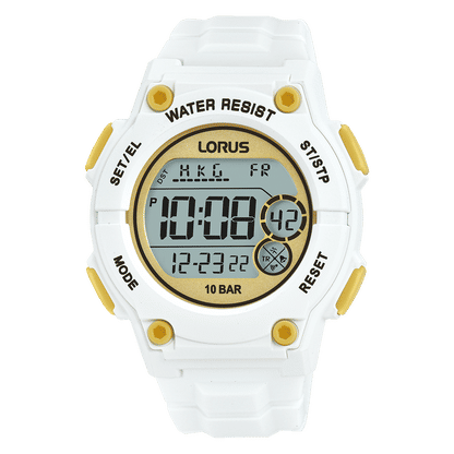Lorus R2337PX9 Herrenuhr Digital Chronograph • EL-Beleuchtung • 10 BAR Wasserdicht
