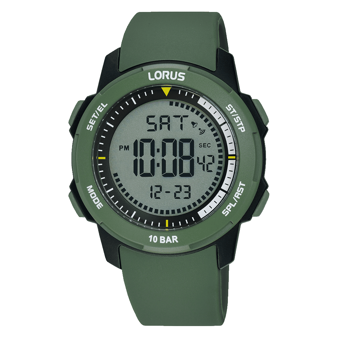 Lorus R2377PX9 Herren Digitaluhr Chronograph • 13 Funktionen • 10 bar wasserdicht