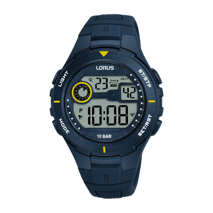 Lorus Young R2383PX9 Herrenuhr • Digitale Zeitanzeige • 10 BAR Wasserdicht