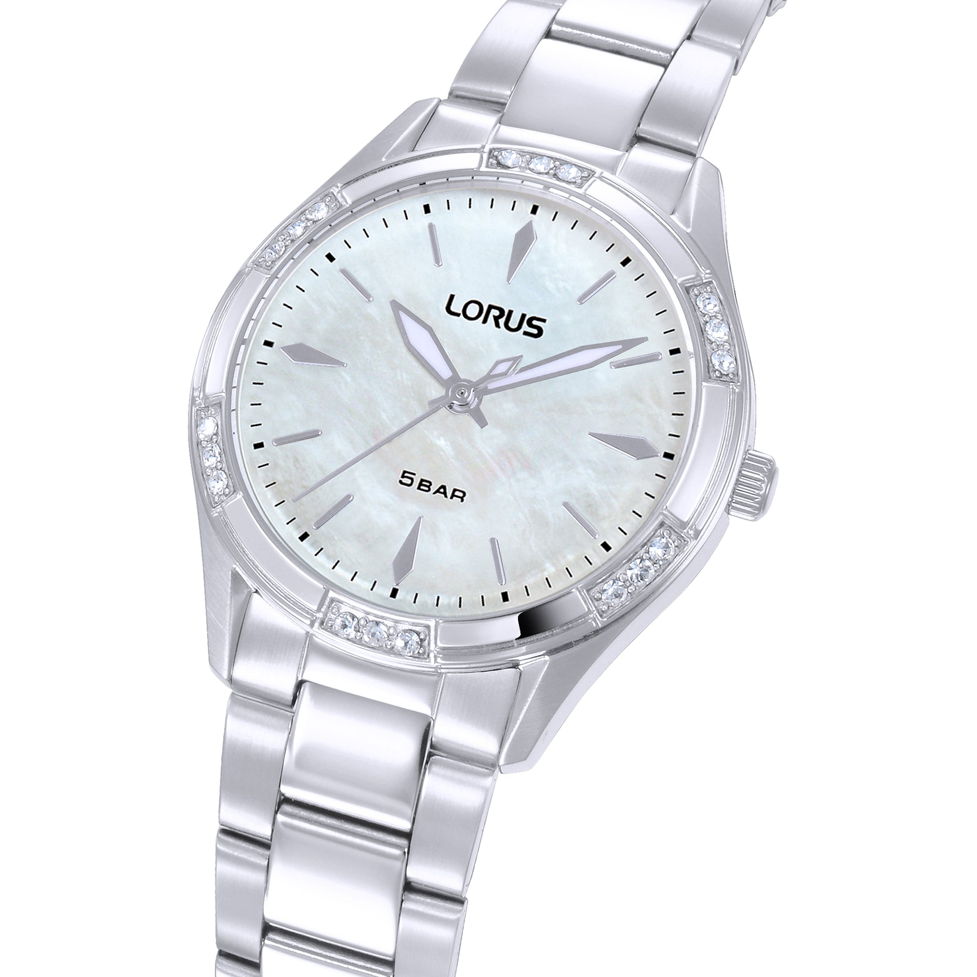 Lorus Ladies RG203ZX9 Damenuhr • Perlmutt-Zifferblatt • Mineralglas, Bild 2