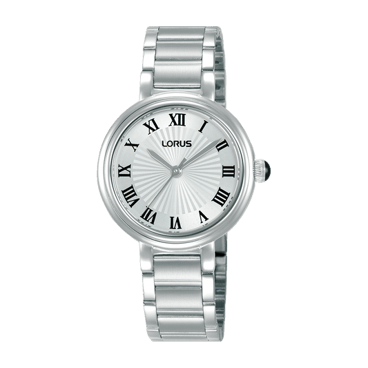 Lorus RG207YX9 Damenuhr Silber • Mineralglas • 5 ATM