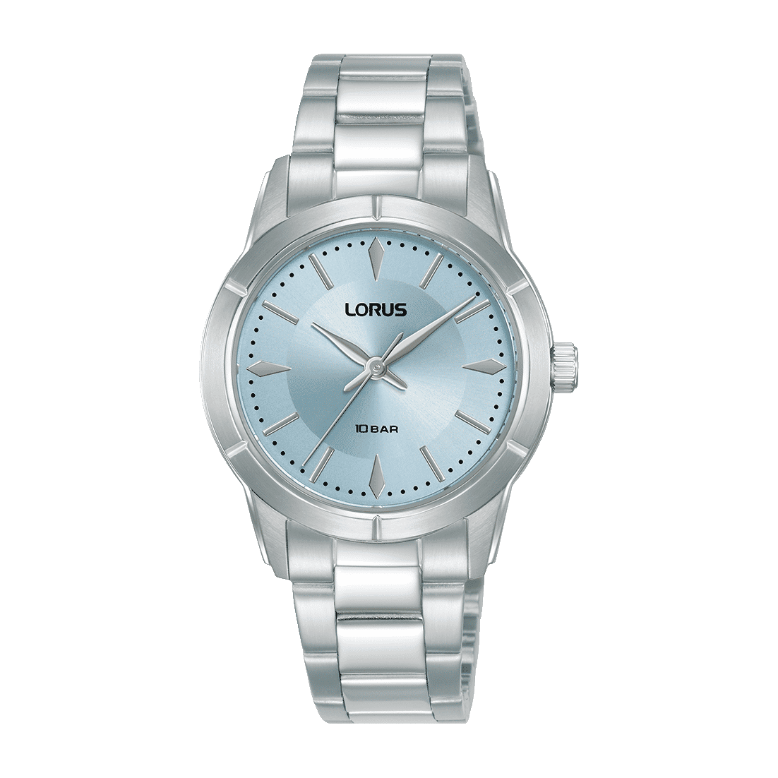 Lorus RG225YX9 Damen Armbanduhr Hellblau • Mineralglas • 10 ATM