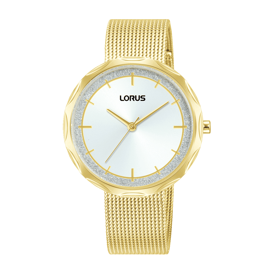 Lorus RG240WX9 Damenuhr Silber • Mineralglas • Mesharmband