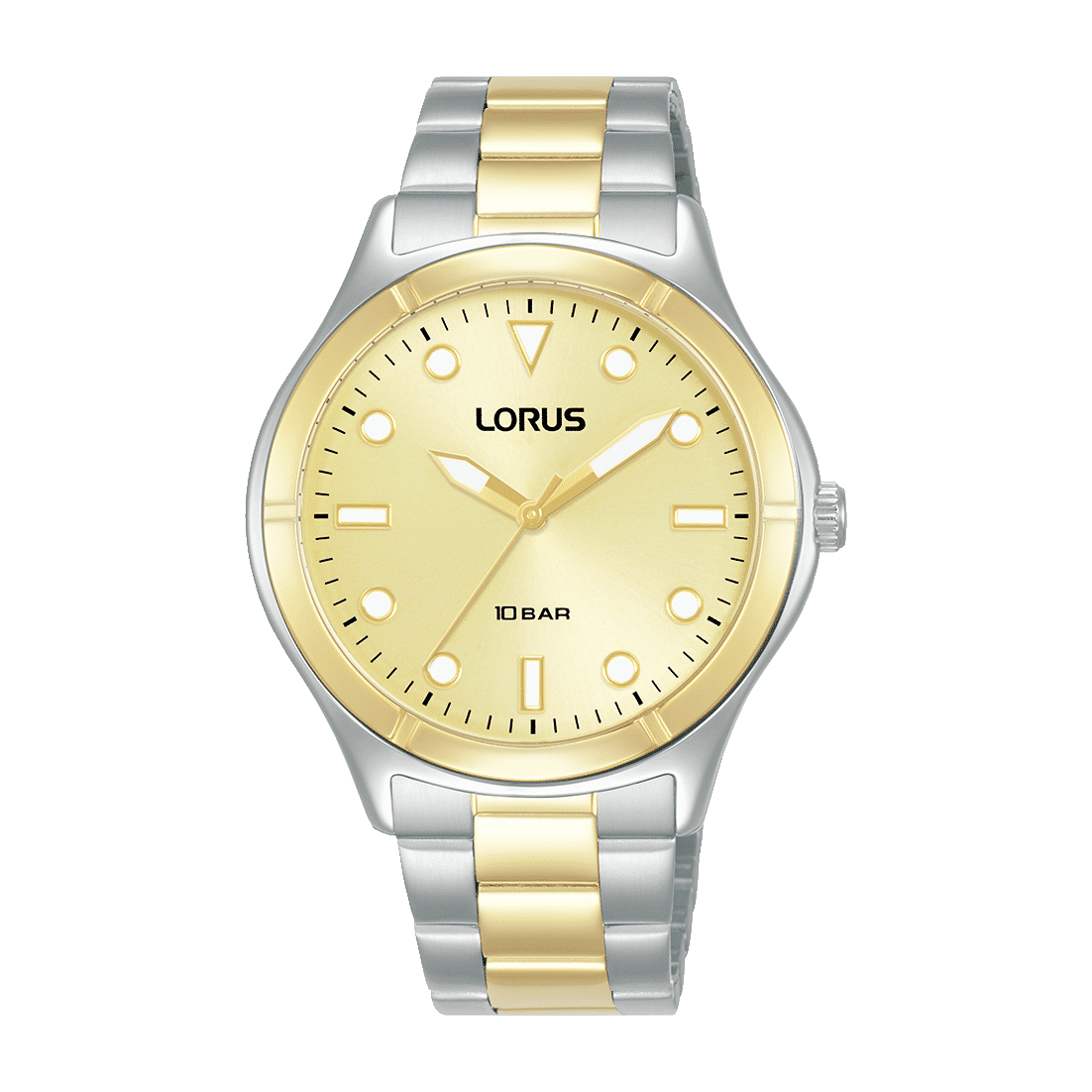 Lorus RG244VX9 Sport Damenuhr Champagner • Mineralglas • 10 ATM