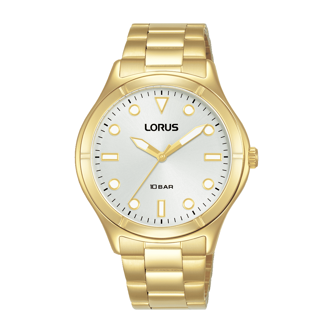 Lorus RG248VX9 Sport Damenuhr Silber • Mineralglas • 10 ATM
