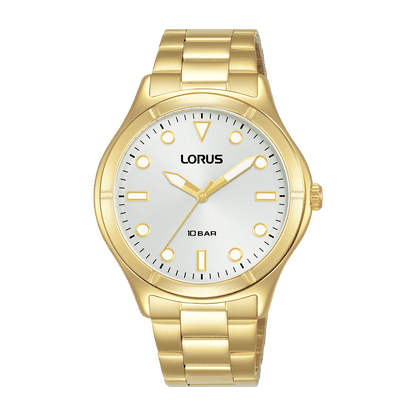 Lorus RG248VX9 Sport Damenuhr Silber • Mineralglas • 10 ATM